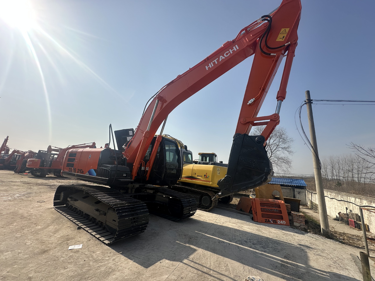 HITACHI Used Excavator ZX210-5G High Quality - Pelle sur chenille: photos 4 HITACHI Used Excavator ZX210-5G High Quality - Pelle sur chenille: photos 4
