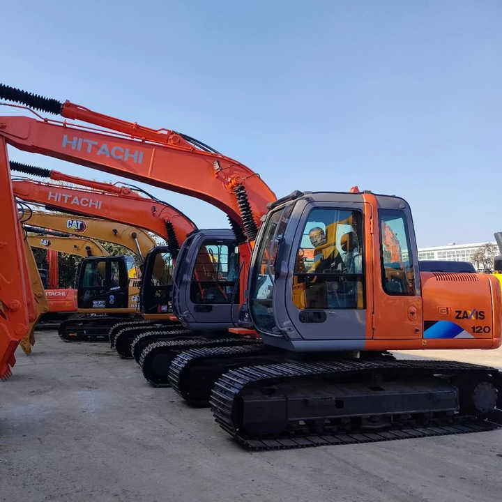 Japan Original Hitachi ZX120 Crawler Excavator Perfect for Various Projects Available Used Excavators for Sale - Pelle sur chenille: photos 2 Japan Original Hitachi ZX120 Crawler Excavator Perfect for Various Projects Available Used Excavators for Sale - Pelle sur chenille: photos 2