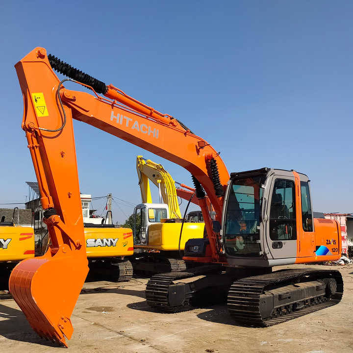 Japan Original Hitachi ZX120 Crawler Excavator Perfect for Various Projects Available Used Excavators for Sale - Pelle sur chenille: photos 5 Japan Original Hitachi ZX120 Crawler Excavator Perfect for Various Projects Available Used Excavators for Sale - Pelle sur chenille: photos 5