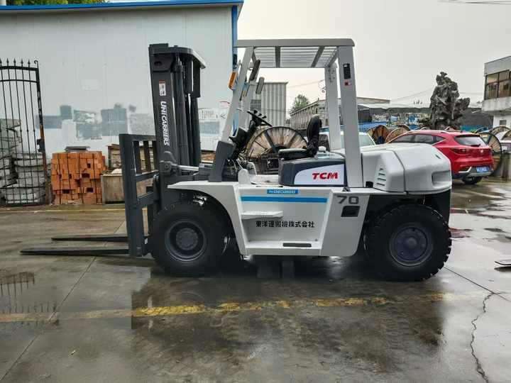 TCM 70 Diesel Forklift 7 Ton | Heavy-Duty Industrial Forklift | Warehouse/Construction Equipment - Chariot élévateur: photos 4 TCM 70 Diesel Forklift 7 Ton | Heavy-Duty Industrial Forklift | Warehouse/Construction Equipment - Chariot élévateur: photos 4