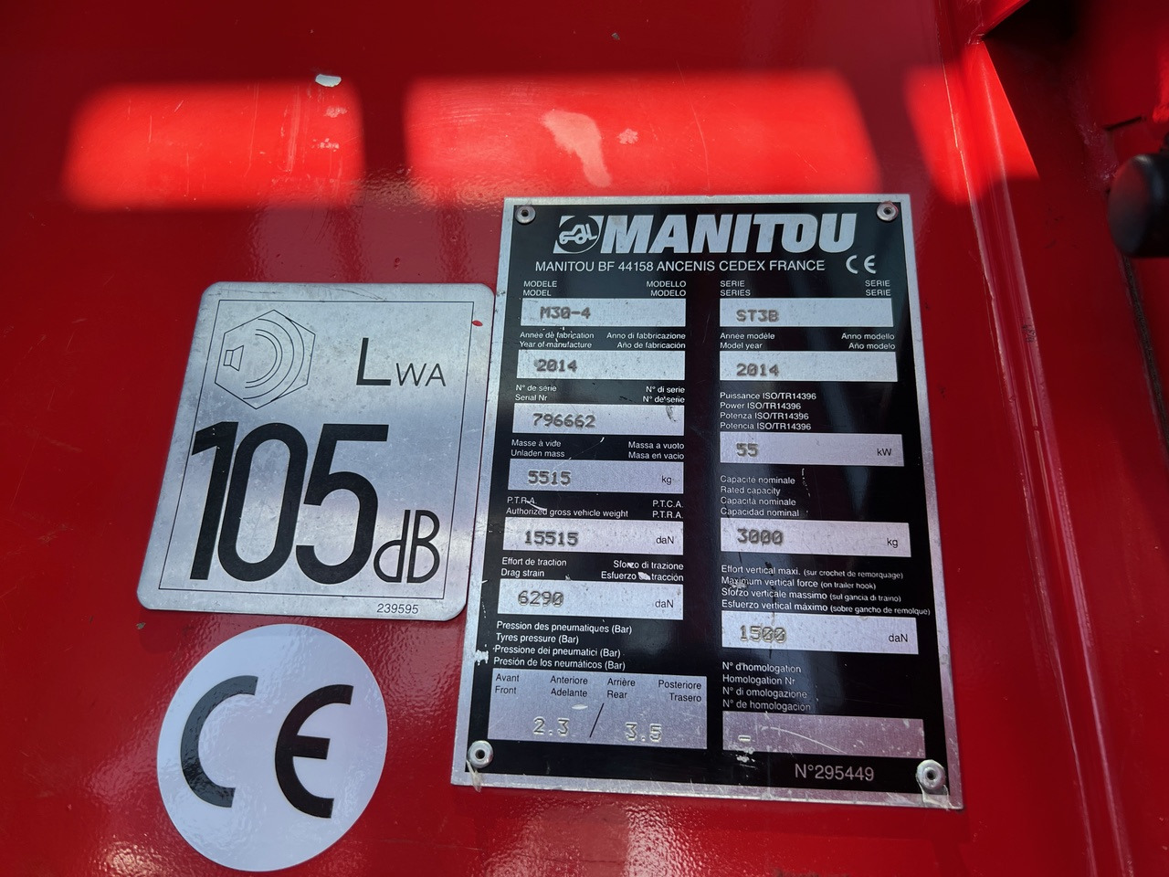 MANITOU M30-4 ST3B - Chariot tout terrain: photos 5 MANITOU M30-4 ST3B - Chariot tout terrain: photos 5