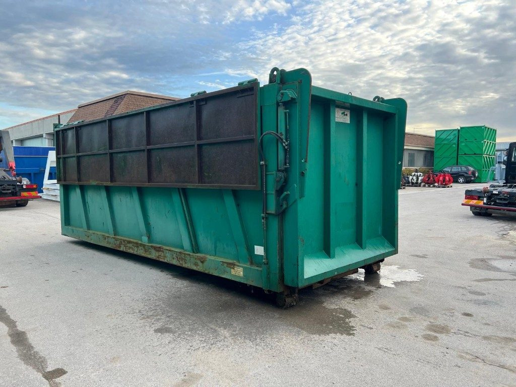 CONTAINER SCARRABILE USATO CON COPERCHIO - Benne ampliroll: photos 3 CONTAINER SCARRABILE USATO CON COPERCHIO - Benne ampliroll: photos 3