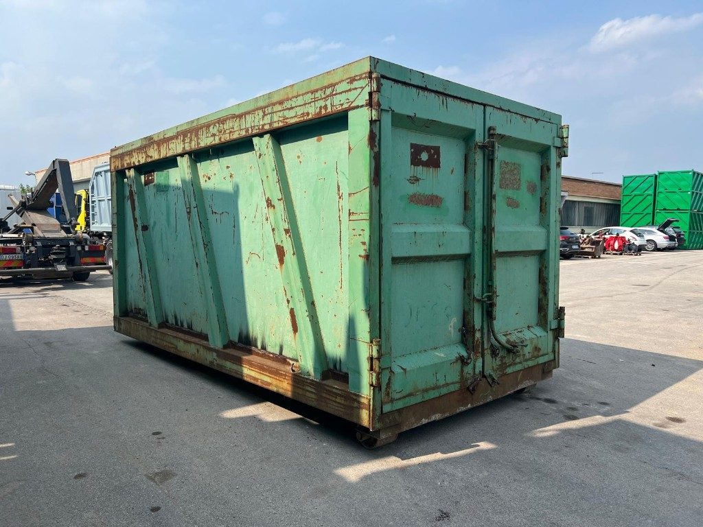 CONTAINER SCARRABILE USATO CON COPERCHIO - Benne ampliroll: photos 3 CONTAINER SCARRABILE USATO CON COPERCHIO - Benne ampliroll: photos 3