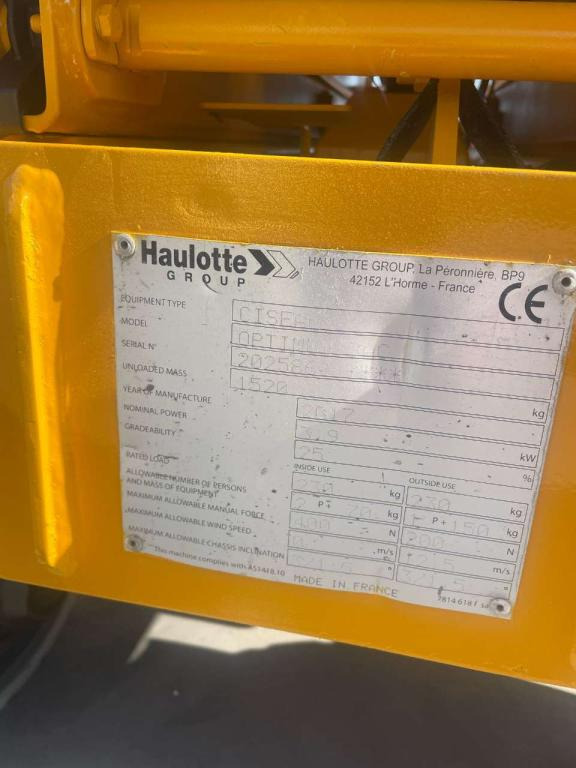 Nacelle ciseaux Haulotte OPTIMUM 8AC: photos 9
