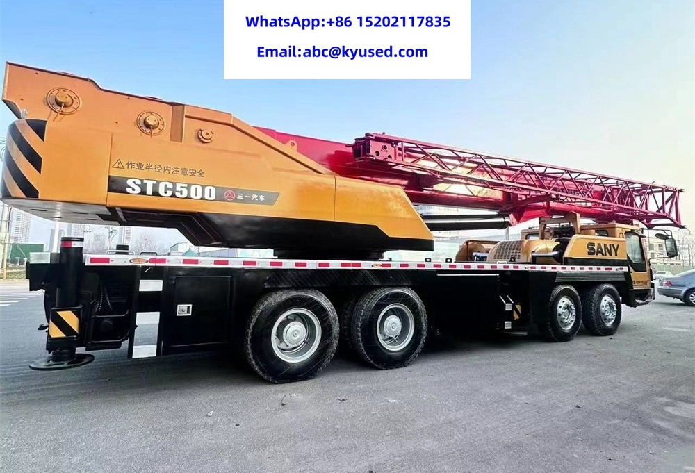 SANY STC500 STC750 STC800 STC1000 STC250 25TON 50TON 75T 80T 100T - Grue mobile: photos 4 SANY STC500 STC750 STC800 STC1000 STC250 25TON 50TON 75T 80T 100T - Grue mobile: photos 4