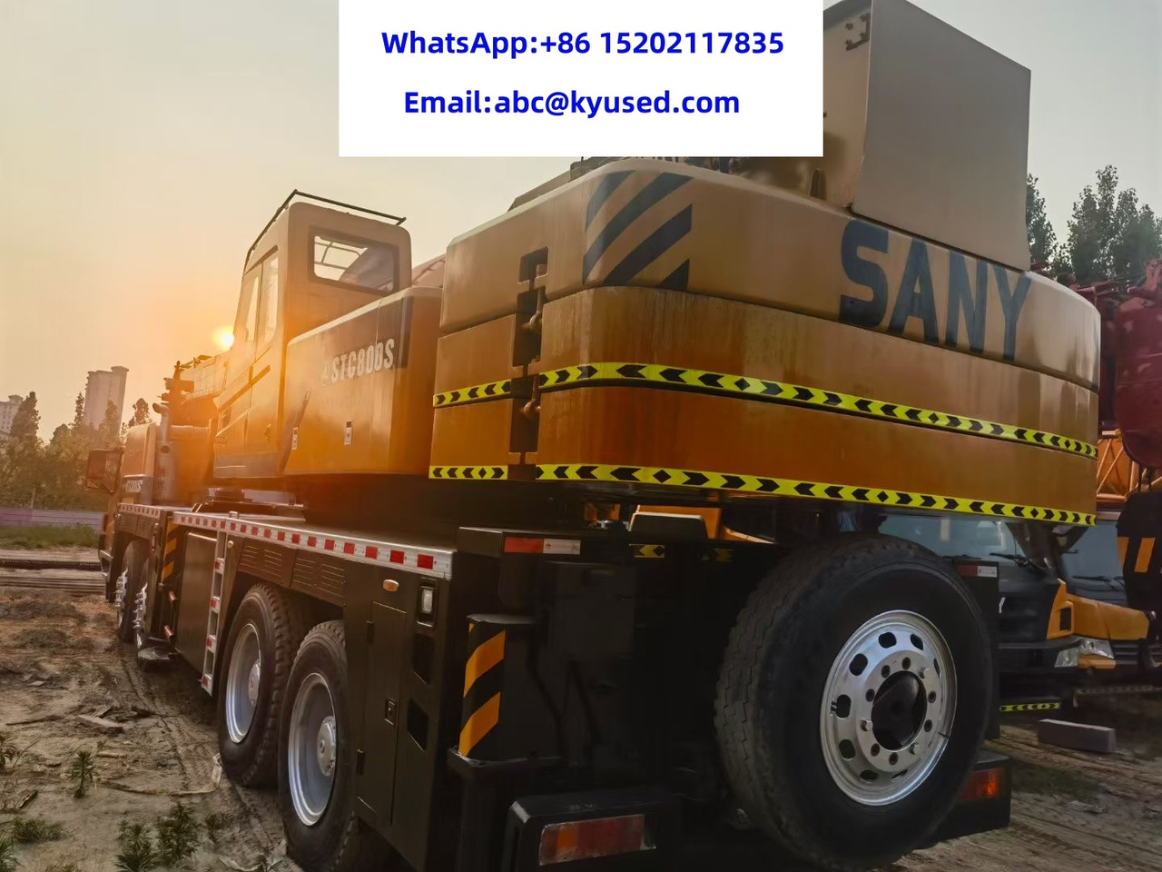 SANY STC800 STC750S STC500S STC1000 STC1600 STC1800 80 TON TRUCK CRANE - Grue mobile: photos 3 SANY STC800 STC750S STC500S STC1000 STC1600 STC1800 80 TON TRUCK CRANE - Grue mobile: photos 3