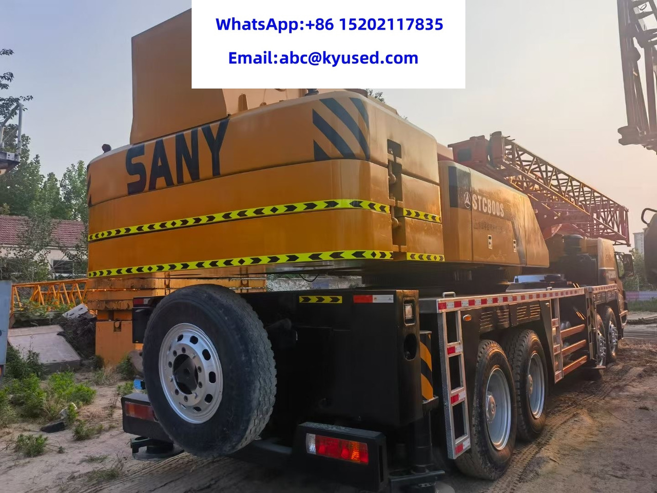 SANY STC800 STC750S STC500S STC1000 STC1600 STC1800 80 TON TRUCK CRANE - Grue mobile: photos 4 SANY STC800 STC750S STC500S STC1000 STC1600 STC1800 80 TON TRUCK CRANE - Grue mobile: photos 4