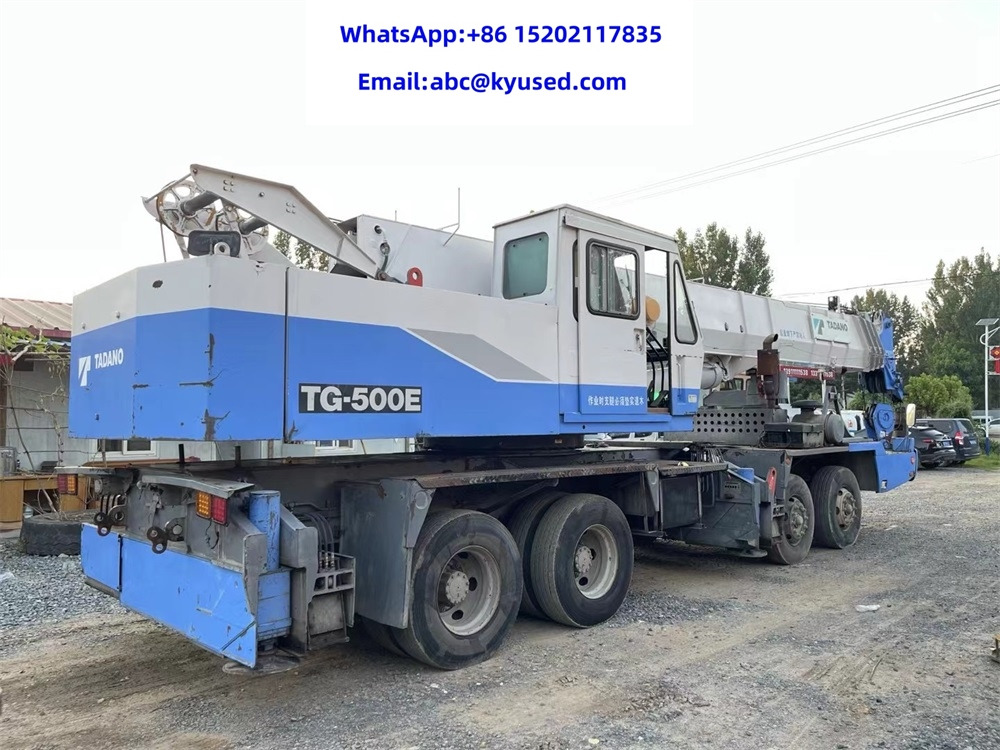 TADANO TG500E TG700E TG1000 TG250E TL250E TL300E 25TON 35TON 50TON 70TON 100TON - Grue mobile: photos 5 TADANO TG500E TG700E TG1000 TG250E TL250E TL300E 25TON 35TON 50TON 70TON 100TON - Grue mobile: photos 5