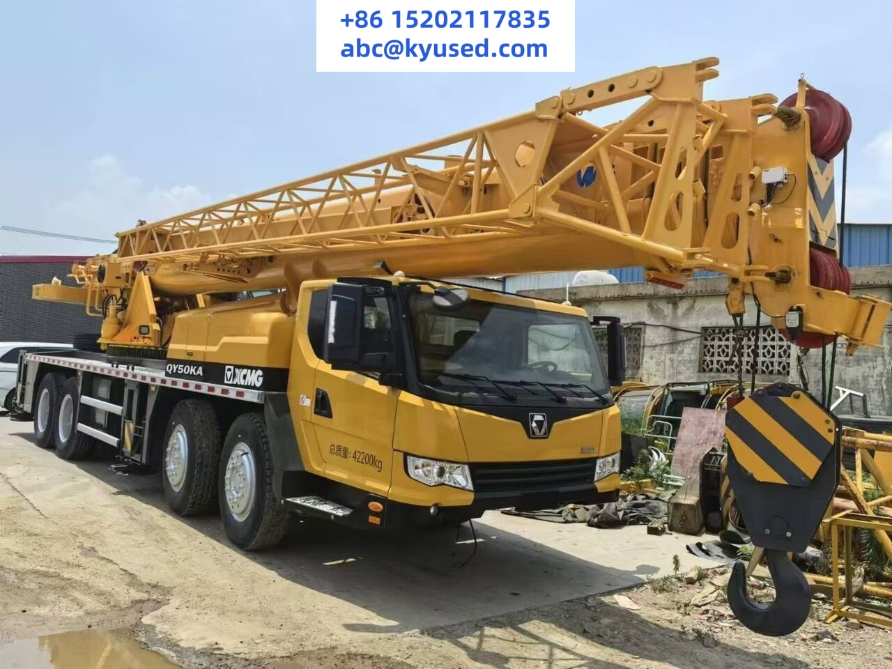 XCMG QY50KA XCT50 XCT30 XCT35 QY50KC QY50K 50T 50ton 50 35 60 for sale mobile crane - Grue mobile: photos 2 XCMG QY50KA XCT50 XCT30 XCT35 QY50KC QY50K 50T 50ton 50 35 60 for sale mobile crane - Grue mobile: photos 2