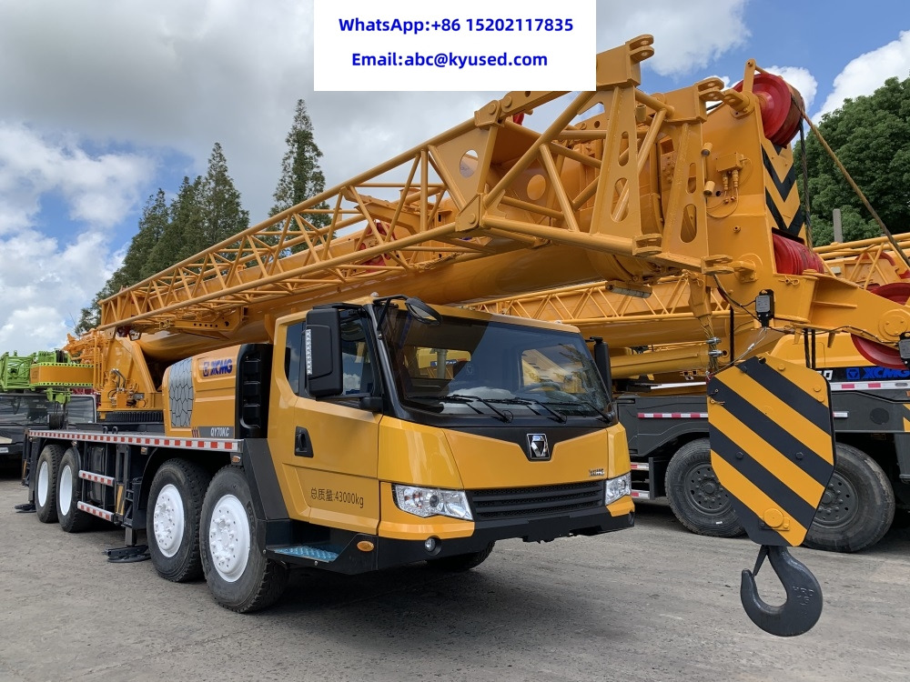 Grue mobile XCMG QY70KC XCT70 QY70KA 70TON 50TON 25TON 80TON: photos 6