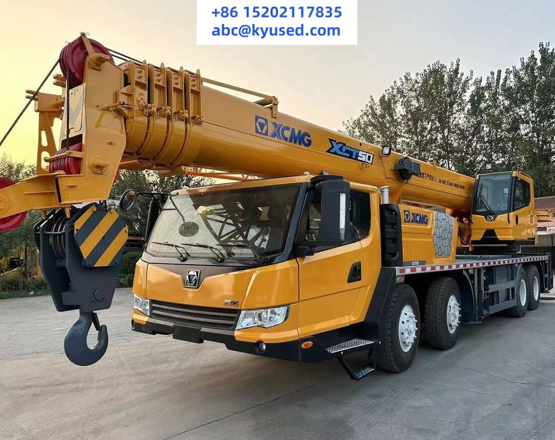 XCMG XCT50 QY50K QY50KA QY50KC XCT55 50t 55t used crane - Grue mobile: photos 1 XCMG XCT50 QY50K QY50KA QY50KC XCT55 50t 55t used crane - Grue mobile: photos 1