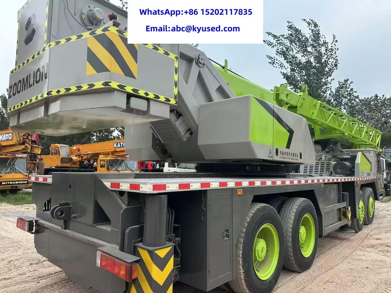 ZOOMLION QY70V ZTC700V QY80V ZTC800V 70TON 80TON CRANE - Grue mobile: photos 2 ZOOMLION QY70V ZTC700V QY80V ZTC800V 70TON 80TON CRANE - Grue mobile: photos 2