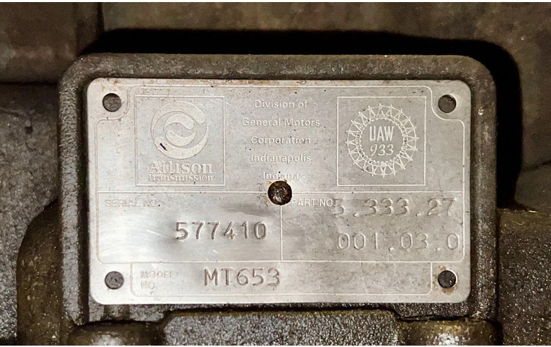 Boîte de vitesse pour Voiture Allison MT653 (24x in stock): photos 15