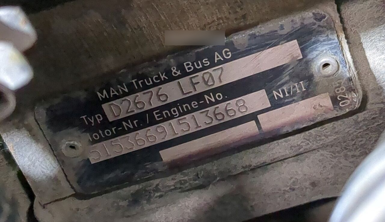 MAN D2676 LF07 MAN TGA, TGS, TGX - Moteur pour Camion: photos 2 MAN D2676 LF07 MAN TGA, TGS, TGX - Moteur pour Camion: photos 2