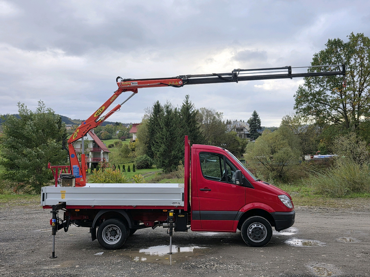 Mercedes-Benz Sprinter 418 CDI Skrzynia +HDS 10.5 M +Pilot ! 87000km ! - Utilitaire plateau: photos 3 Mercedes-Benz Sprinter 418 CDI Skrzynia +HDS 10.5 M +Pilot ! 87000km ! - Utilitaire plateau: photos 3