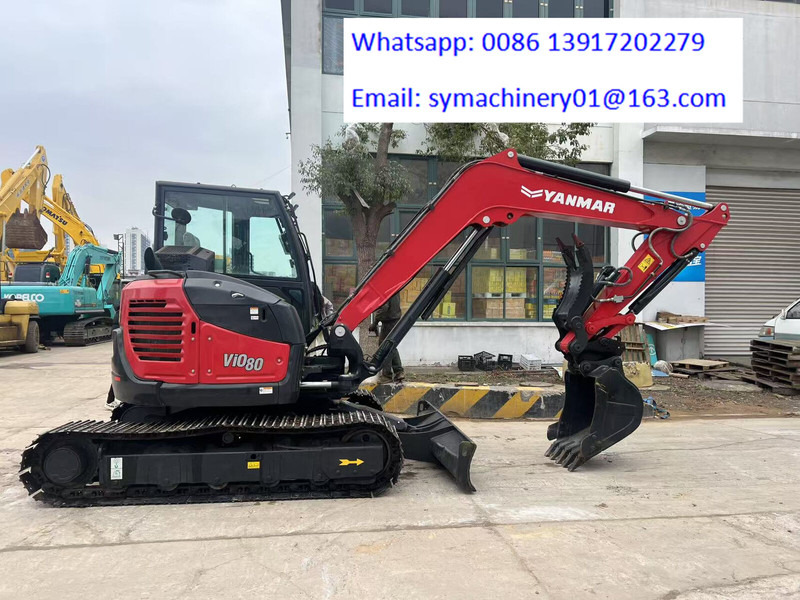 Yanmar Vio 80 - Pelle sur chenille: photos 2 Yanmar Vio 80 - Pelle sur chenille: photos 2