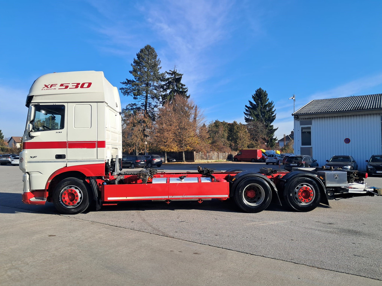 Camion porte-conteneur/ Caisse mobile DAF 530 FAN | Lift-Lenkachse | LBW | Retarder: photos 6 Camion porte-conteneur/ Caisse mobile DAF 530 FAN | Lift-Lenkachse | LBW | Retarder: photos 6