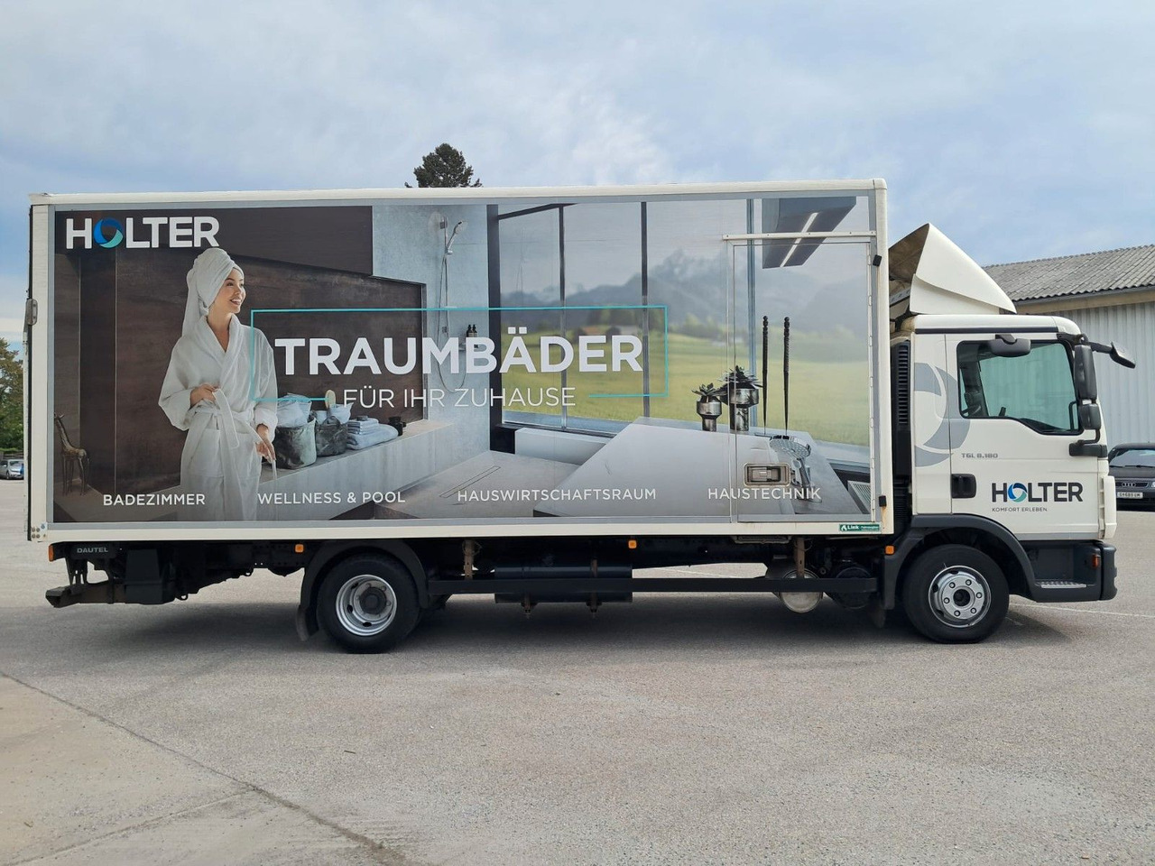 MAN TGL 8.180 Koffer mit LBW | Klima | Diff. | Tempo - Camion fourgon: photos 4 MAN TGL 8.180 Koffer mit LBW | Klima | Diff. | Tempo - Camion fourgon: photos 4