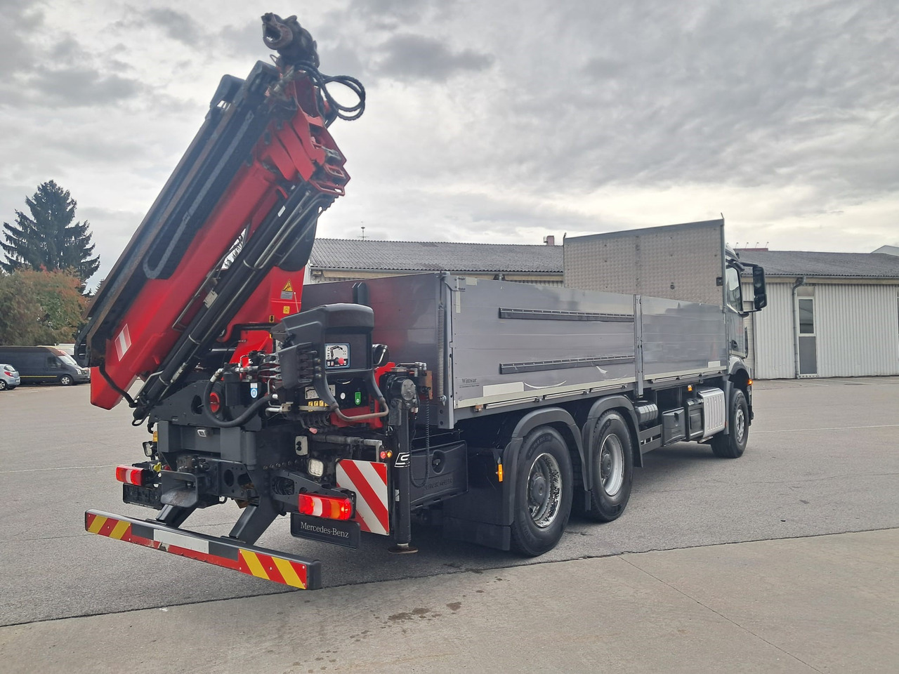 MERCEDES-BENZ AROCS 28.51 | 6x4| Retarder |Kran |Klima | Euro 6 - Camion plateau, Camion grue: photos 3 MERCEDES-BENZ AROCS 28.51 | 6x4| Retarder |Kran |Klima | Euro 6 - Camion plateau, Camion grue: photos 3
