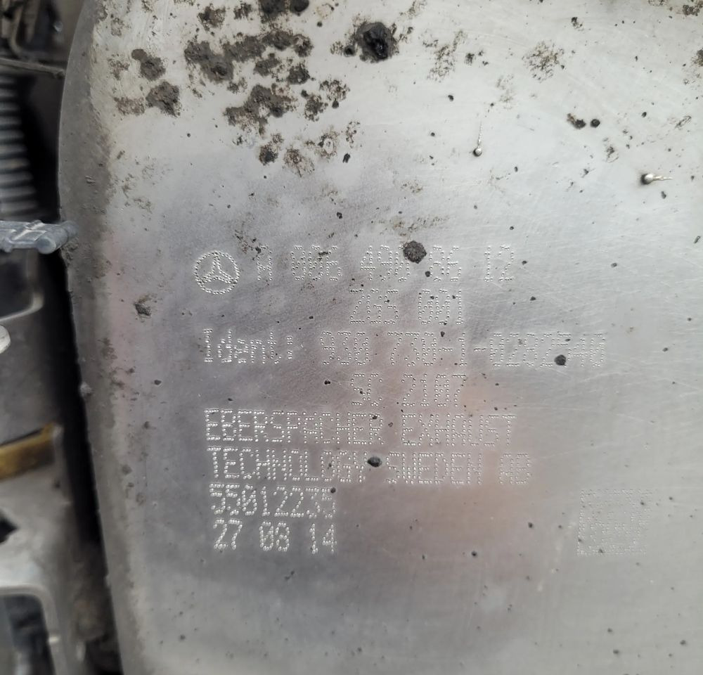 KATALIZATOR MERCEDES ACTROS MP4 A006 490 86 12 - Système d'échappement: photos 4 KATALIZATOR MERCEDES ACTROS MP4 A006 490 86 12 - Système d'échappement: photos 4