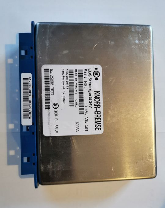 Moduł sterownik komputer EBS Man TGX 81.25808-7077 - Bloc de gestion pour Camion: photos 1 Moduł sterownik komputer EBS Man TGX 81.25808-7077 - Bloc de gestion pour Camion: photos 1