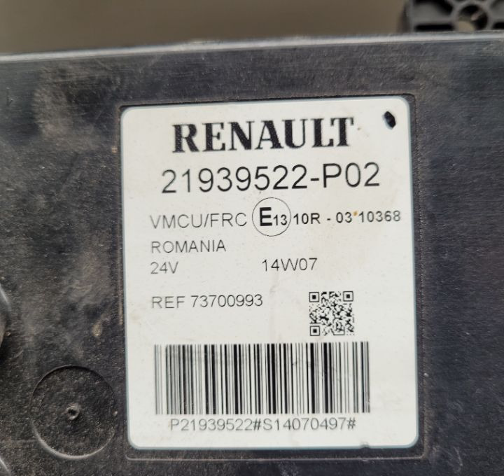 STEROWNIK RENAULT RANGE T 21939522-P02 - Bloc de gestion pour Camion: photos 2 STEROWNIK RENAULT RANGE T 21939522-P02 - Bloc de gestion pour Camion: photos 2