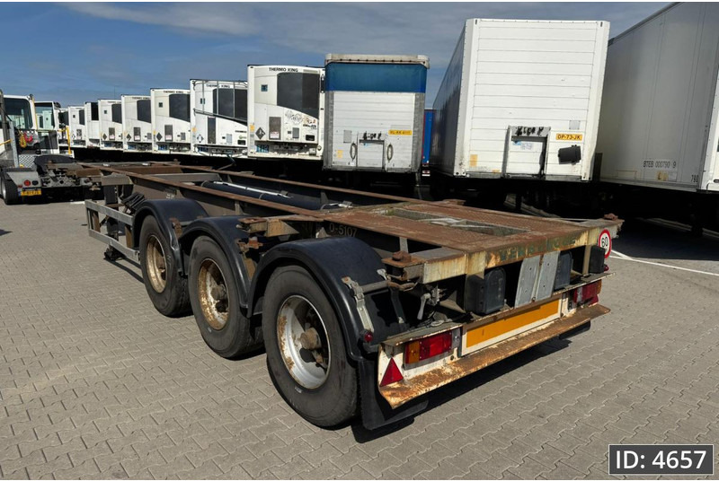 DESOT 3AT / 20-30 ft / BPW - Semi-remorque porte-conteneur/ Caisse mobile: photos 2 DESOT 3AT / 20-30 ft / BPW - Semi-remorque porte-conteneur/ Caisse mobile: photos 2