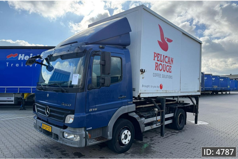 Mercedes-Benz Atego 816 Day Cab, Euro 5, BDF / EPS automatic / standklima / Hydraulic system - Camion porte-conteneur/ Caisse mobile: photos 2 Mercedes-Benz Atego 816 Day Cab, Euro 5, BDF / EPS automatic / standklima / Hydraulic system - Camion porte-conteneur/ Caisse mobile: photos 2