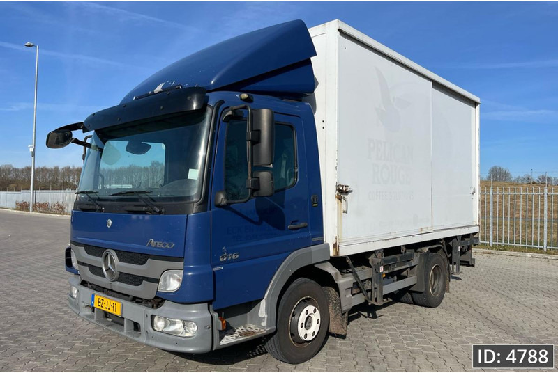 Mercedes-Benz Atego 816 Day Cab, Euro 5, BDF / EPS automatic / standklima / Hydraulic system - Camion porte-conteneur/ Caisse mobile: photos 1 Mercedes-Benz Atego 816 Day Cab, Euro 5, BDF / EPS automatic / standklima / Hydraulic system - Camion porte-conteneur/ Caisse mobile: photos 1