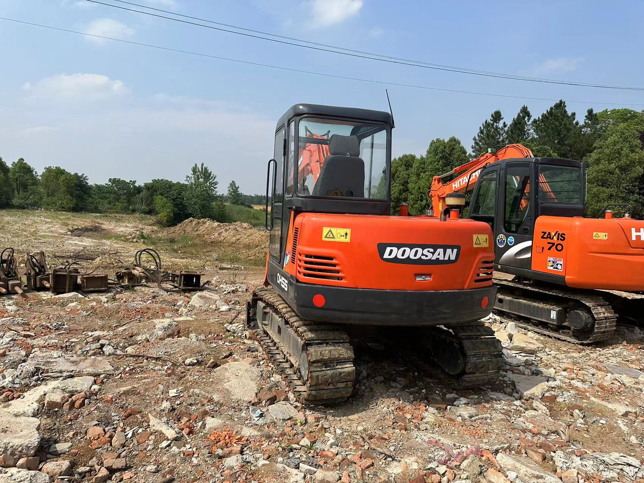 DOOSAN DH55 Mini Excavator 5.5T - Mini pelle: photos 3 DOOSAN DH55 Mini Excavator 5.5T - Mini pelle: photos 3