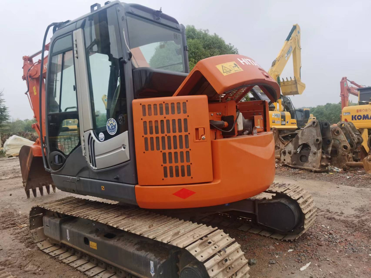 HITACHI ZX75US - Pelle sur chenille: photos 2 HITACHI ZX75US - Pelle sur chenille: photos 2