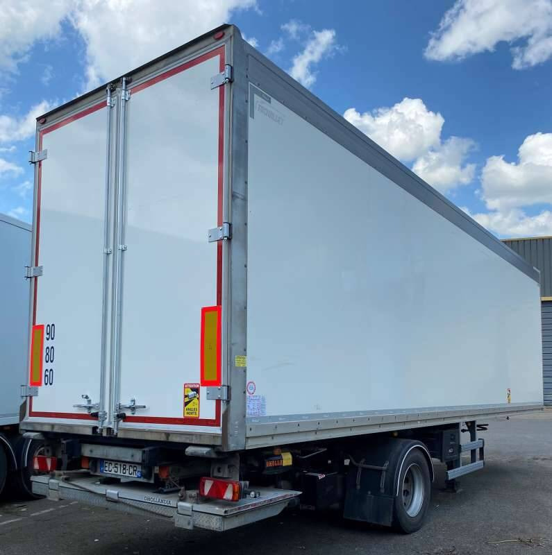 Semi-remorque 1 Essieu DISTRIBOX HAYON 24 PALETTES 2 PORTES AR 2M80 - Semi-remorque fourgon: photos 4 Semi-remorque 1 Essieu DISTRIBOX HAYON 24 PALETTES 2 PORTES AR 2M80 - Semi-remorque fourgon: photos 4