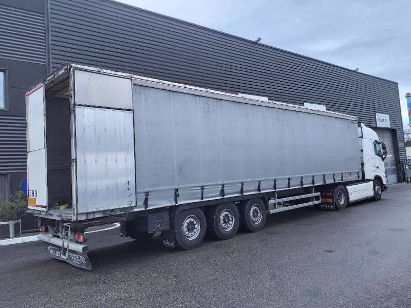 Semi-remorque 3 Essieux 38 TONNES 2 PORTES AR REHAUSSABLE - Semi-remorque rideaux coulissants: photos 1 Semi-remorque 3 Essieux 38 TONNES 2 PORTES AR REHAUSSABLE - Semi-remorque rideaux coulissants: photos 1