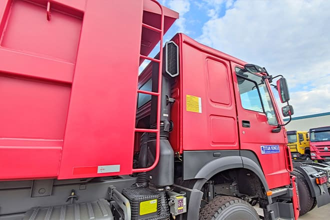 Camion benne pour transport de matériaux granulaires neuf SINOTRUK New Sinotruk Howo 340 Tipper Trucks for Sale in Mali: photos 7