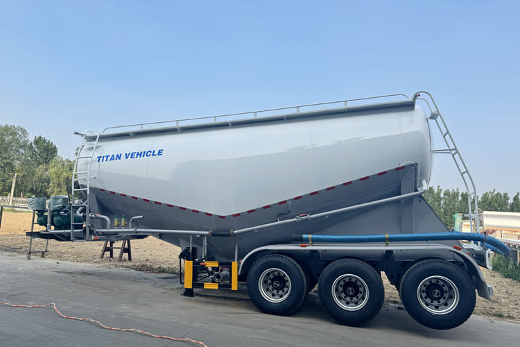 TITAH Bulk Cement Tank Trailer for Slae in Guyana - Semi-remorque citerne: photos 3 TITAH Bulk Cement Tank Trailer for Slae in Guyana - Semi-remorque citerne: photos 3