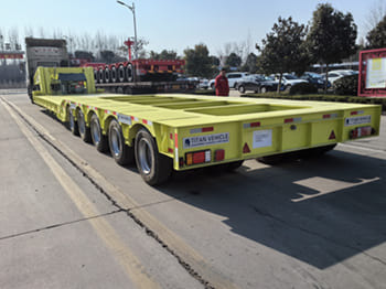 TITAN 120 ton detachable lowbed trailer for sale in Nigeria - Semi-remorque surbaissé: photos 2 TITAN 120 ton detachable lowbed trailer for sale in Nigeria - Semi-remorque surbaissé: photos 2