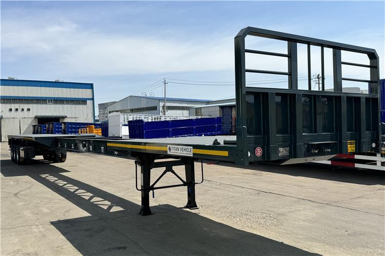 TITAN 3 Axle 40ft Extendable Flatbed Trailer for Sale In Argentina - Semi-remorque plateau: photos 2 TITAN 3 Axle 40ft Extendable Flatbed Trailer for Sale In Argentina - Semi-remorque plateau: photos 2