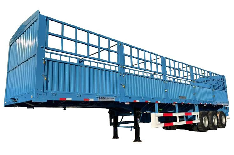 TITAN 3 Axle 60 Ton Cargo Semi Trailer for Sale In Sudan - Semi-remorque bétaillère: photos 5 TITAN 3 Axle 60 Ton Cargo Semi Trailer for Sale In Sudan - Semi-remorque bétaillère: photos 5