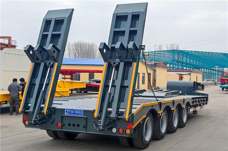 TITAN 4 Axle Low Loader Trailer for Sale In Jamaica - Semi-remorque surbaissé: photos 3 TITAN 4 Axle Low Loader Trailer for Sale In Jamaica - Semi-remorque surbaissé: photos 3