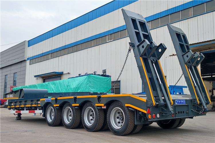 TITAN 4 Axle Low Loader Trailer for Sale In Jamaica - Semi-remorque surbaissé: photos 2 TITAN 4 Axle Low Loader Trailer for Sale In Jamaica - Semi-remorque surbaissé: photos 2
