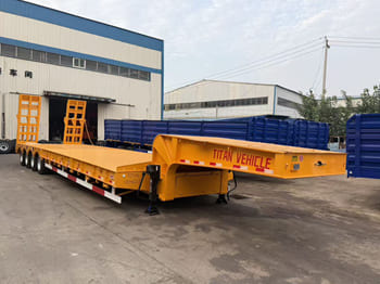 TITAN 4 Axle Low Loader Trailer for Sale in Mali - Semi-remorque surbaissé: photos 2 TITAN 4 Axle Low Loader Trailer for Sale in Mali - Semi-remorque surbaissé: photos 2