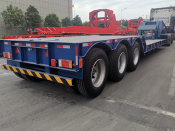 TITAN 80 Ton Lowboy Semi Trailer for Sale in Tanzania - Semi-remorque surbaissé: photos 1 TITAN 80 Ton Lowboy Semi Trailer for Sale in Tanzania - Semi-remorque surbaissé: photos 1