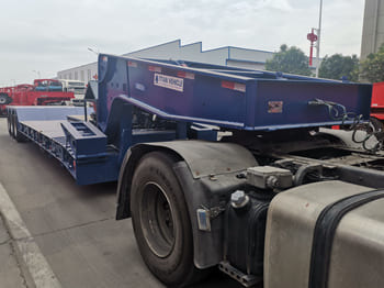TITAN 80 Ton Lowboy Semi Trailer for Sale in Tanzania - Semi-remorque surbaissé: photos 2 TITAN 80 Ton Lowboy Semi Trailer for Sale in Tanzania - Semi-remorque surbaissé: photos 2