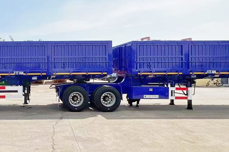 TITAN Superlink Side Tipper Trailer for Sale in Tanzania - Semi-remorque benne: photos 2 TITAN Superlink Side Tipper Trailer for Sale in Tanzania - Semi-remorque benne: photos 2