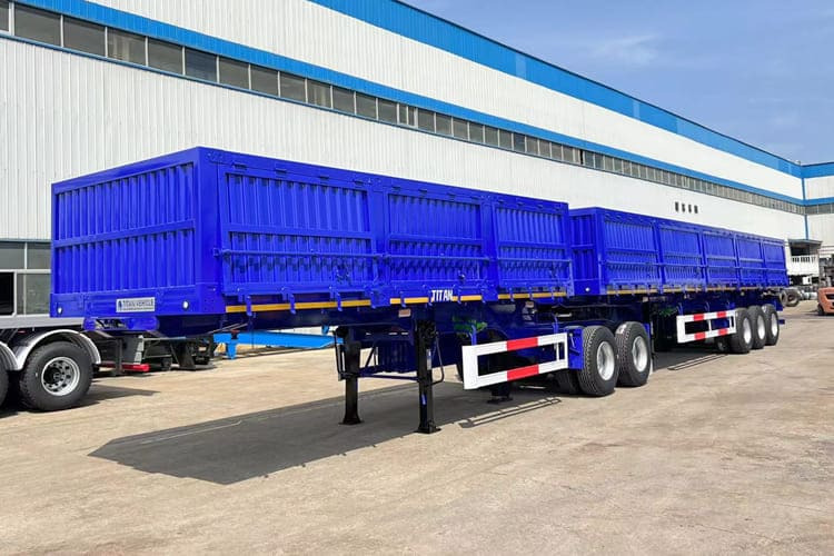 TITAN Superlink Side Tipper Trailer for Sale in Tanzania - Semi-remorque benne: photos 1 TITAN Superlink Side Tipper Trailer for Sale in Tanzania - Semi-remorque benne: photos 1