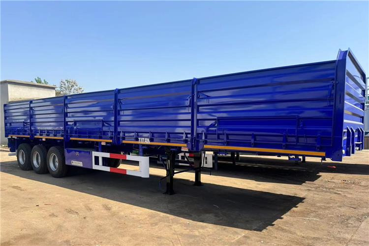 TITAN Tri Axle Grain Trailer for Sale In Djibouti - Semi-remorque plateau: photos 2 TITAN Tri Axle Grain Trailer for Sale In Djibouti - Semi-remorque plateau: photos 2