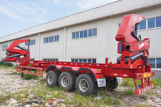 XCMG 20Ft 40Ft Container Side Loader for Sale in Guyana - Semi-remorque porte-conteneur/ Caisse mobile: photos 1 XCMG 20Ft 40Ft Container Side Loader for Sale in Guyana - Semi-remorque porte-conteneur/ Caisse mobile: photos 1