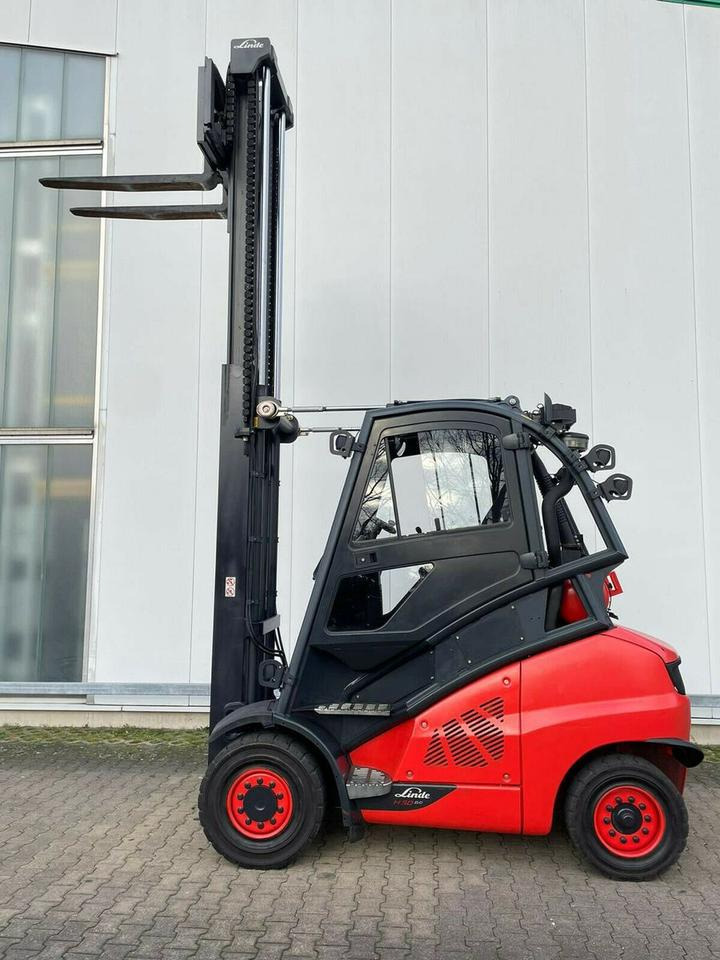 Linde Linde H 50 T - 7.390 h - Seitenschieber/Zinken neu - - Chariot élévateur à gaz: photos 5 Linde Linde H 50 T - 7.390 h - Seitenschieber/Zinken neu - - Chariot élévateur à gaz: photos 5