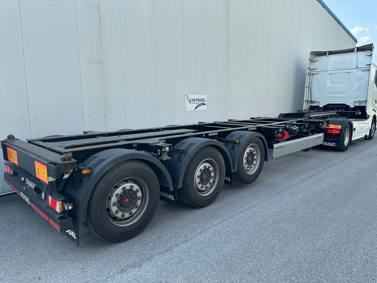 Kögel SN 24 LIFT SAF 2x20 1x30 1x40 6STK - Semi-remorque porte-conteneur/ Caisse mobile: photos 3 Kögel SN 24 LIFT SAF 2x20 1x30 1x40 6STK - Semi-remorque porte-conteneur/ Caisse mobile: photos 3