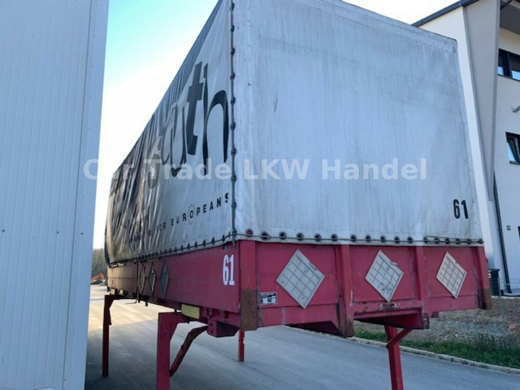 Mercedes-Benz WAP 7,45m Bordwand und Schiebenplane 10Stk.  - Camion porte-conteneur/ Caisse mobile: photos 4 Mercedes-Benz WAP 7,45m Bordwand und Schiebenplane 10Stk.  - Camion porte-conteneur/ Caisse mobile: photos 4